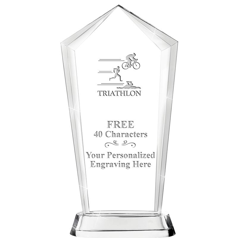 9" SKYSCRAPER CRYSTAL