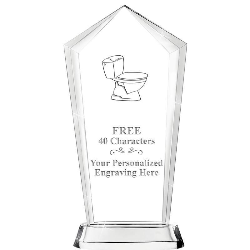 9" SKYSCRAPER CRYSTAL