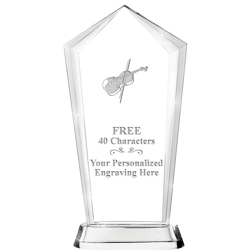 9" SKYSCRAPER CRYSTAL