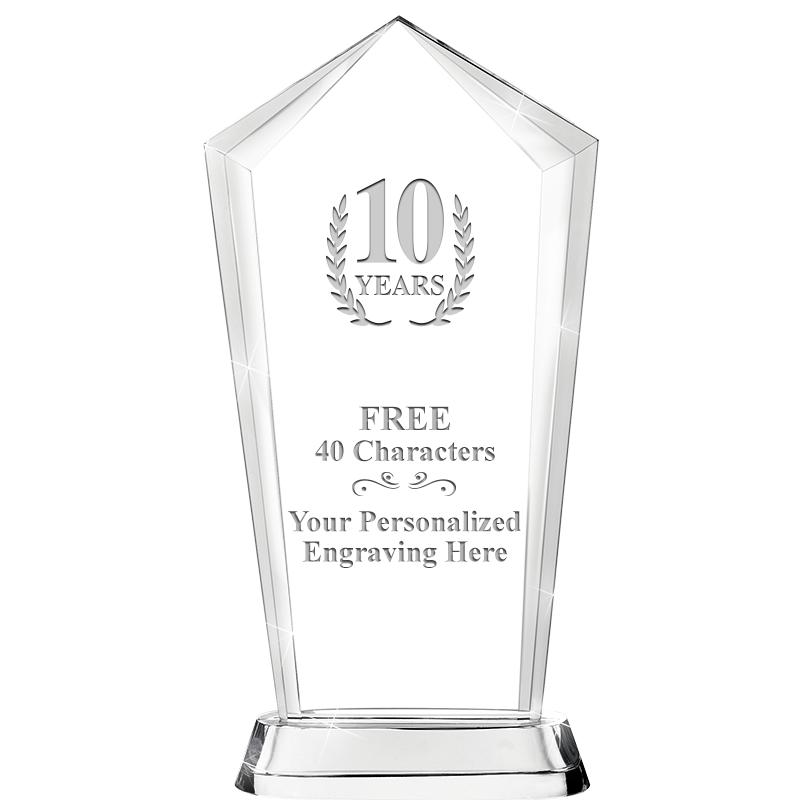 9" SKYSCRAPER CRYSTAL