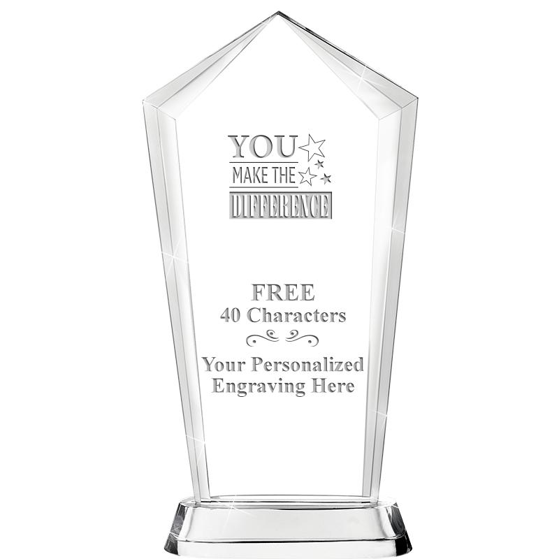 9" SKYSCRAPER CRYSTAL