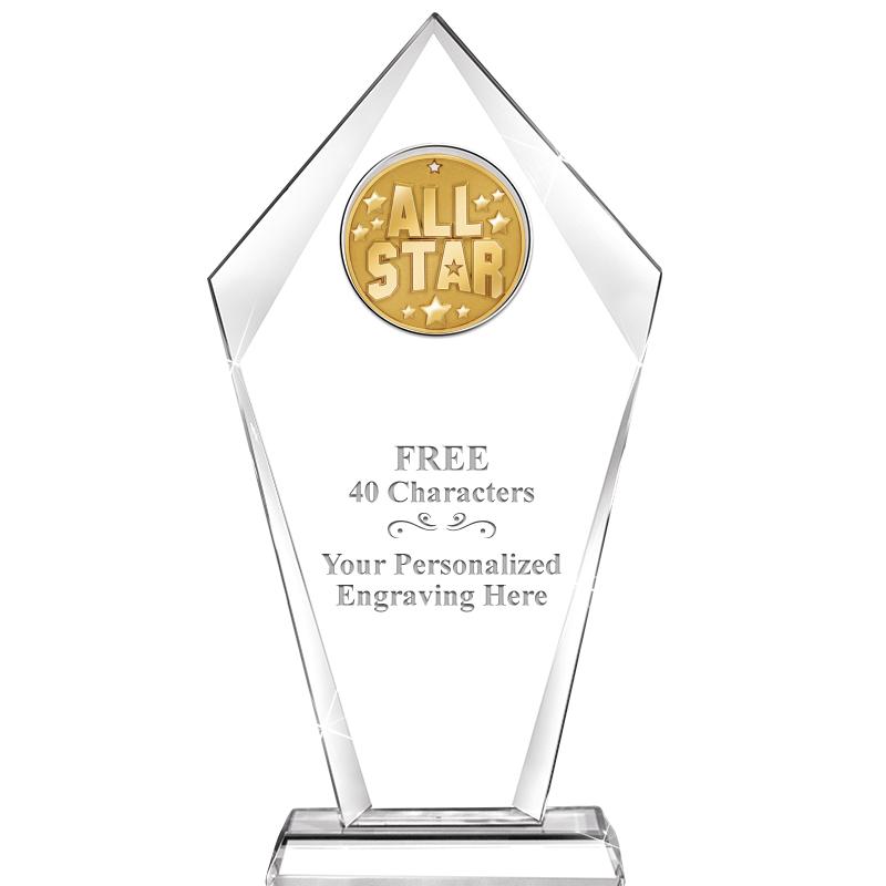 9.6"SENTINEL CRYSTAL BLAZE INS