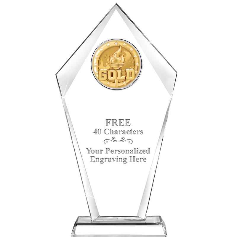 9.6"SENTINEL CRYSTAL BLAZE INS