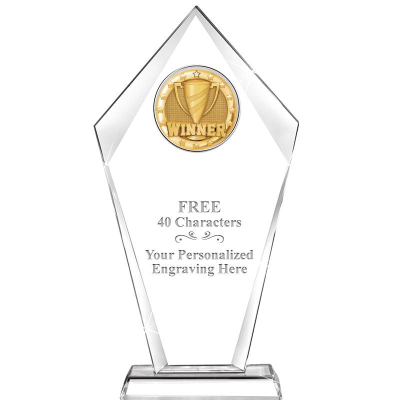 9.6"SENTINEL CRYSTAL BLAZE INS