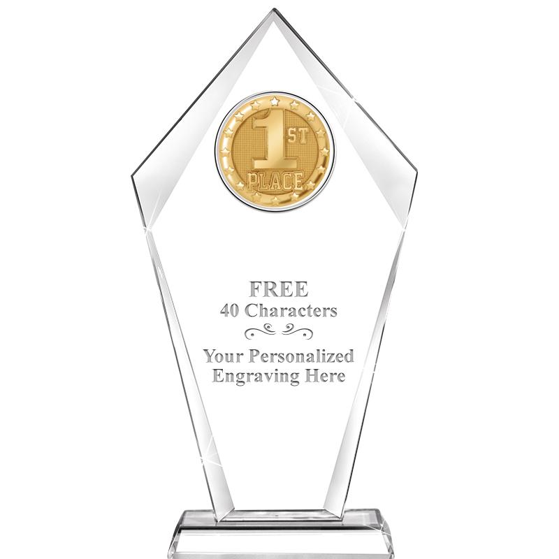 9.6" SENTINAL CRYSTAL W-INSERT