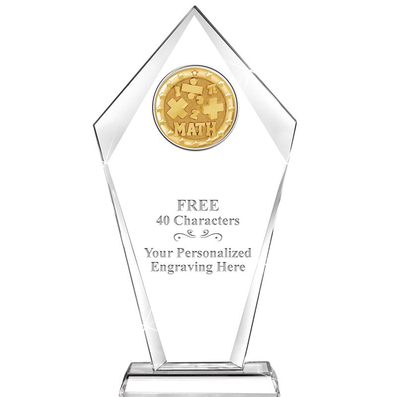 9.6" SENTINAL CRYSTAL W-INSERT