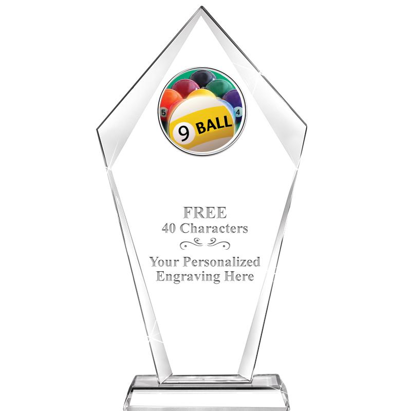 9.6" SENTINAL CRYSTAL W-INSERT