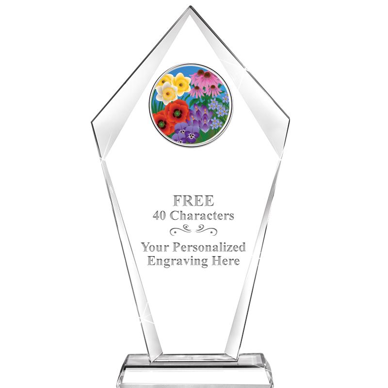 9.6" SENTINAL CRYSTAL W-INSERT