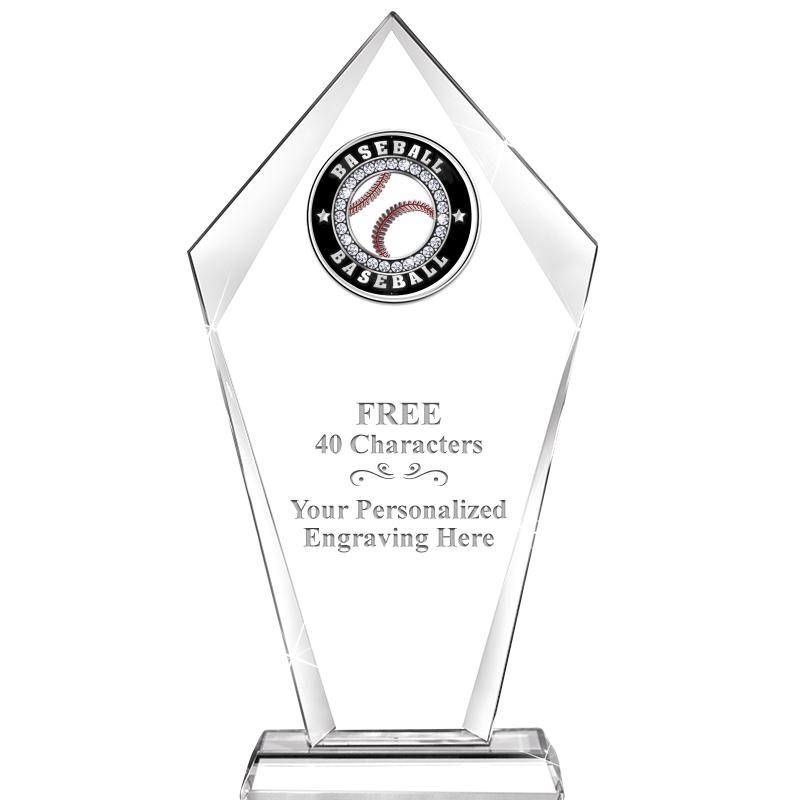 9.6" SENTINAL CRYSTAL W-INSERT