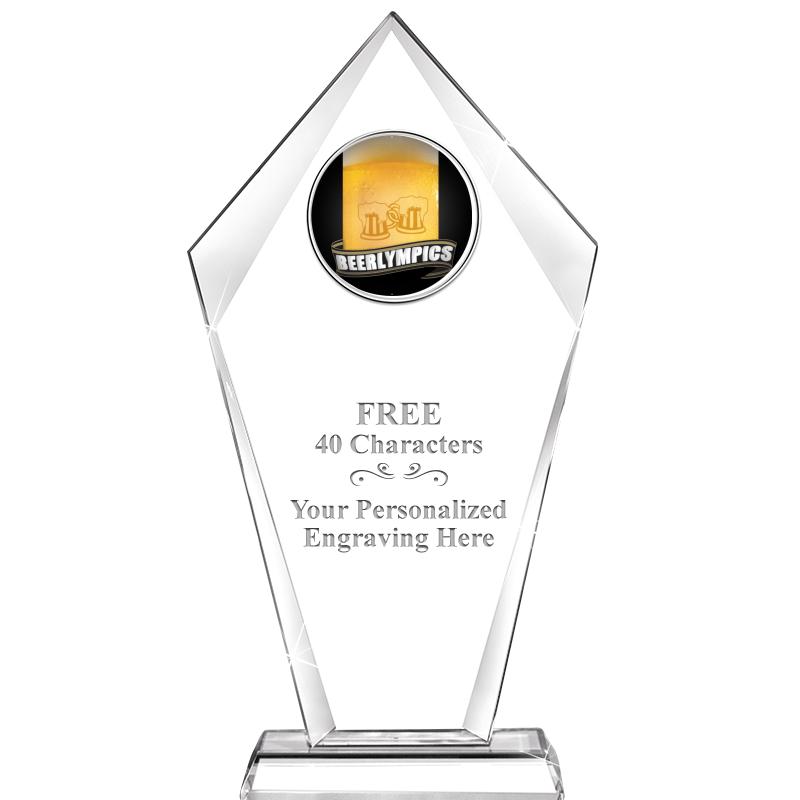 9.6" SENTINAL CRYSTAL W-INSERT