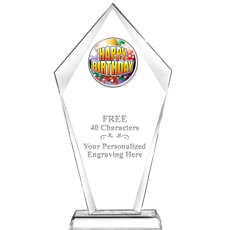 9.6" SENTINAL CRYSTAL W-INSERT