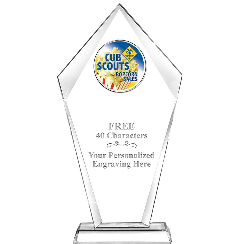 9.6" SENTINAL CRYSTAL W-INSERT