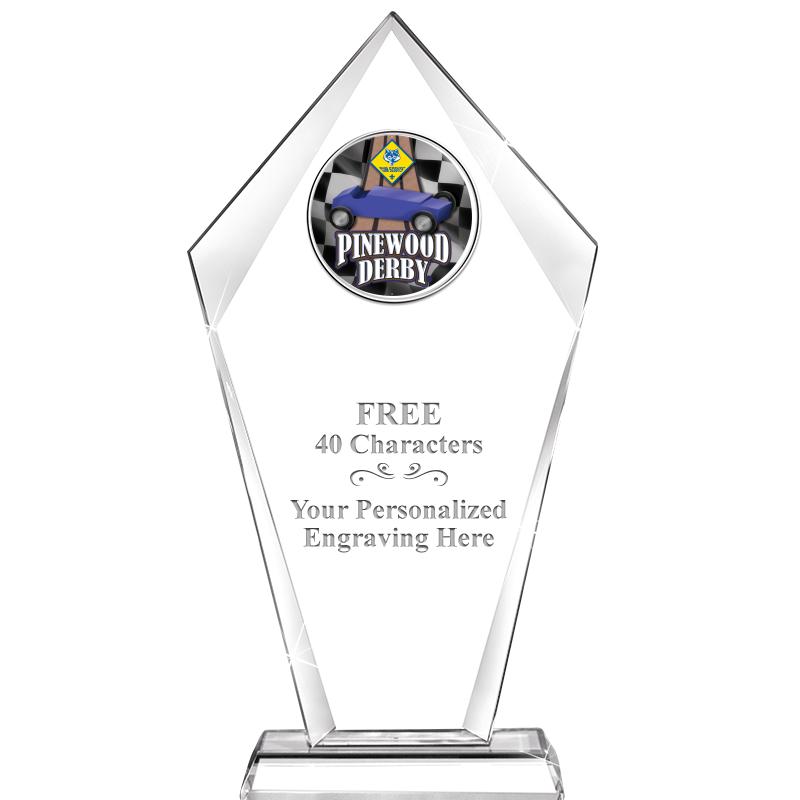 9.6" SENTINAL CRYSTAL W-INSERT
