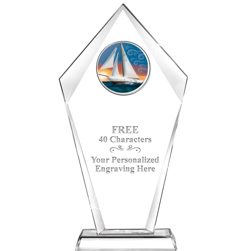 9.6" SENTINAL CRYSTAL W-INSERT