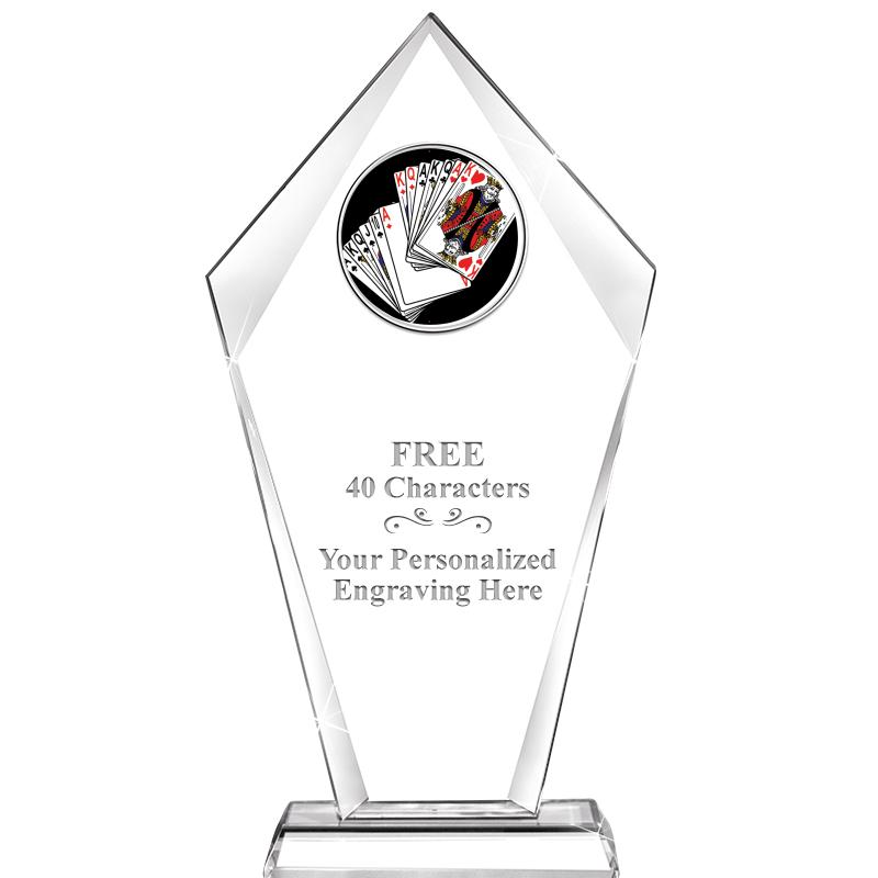 9.6" SENTINAL CRYSTAL W-INSERT