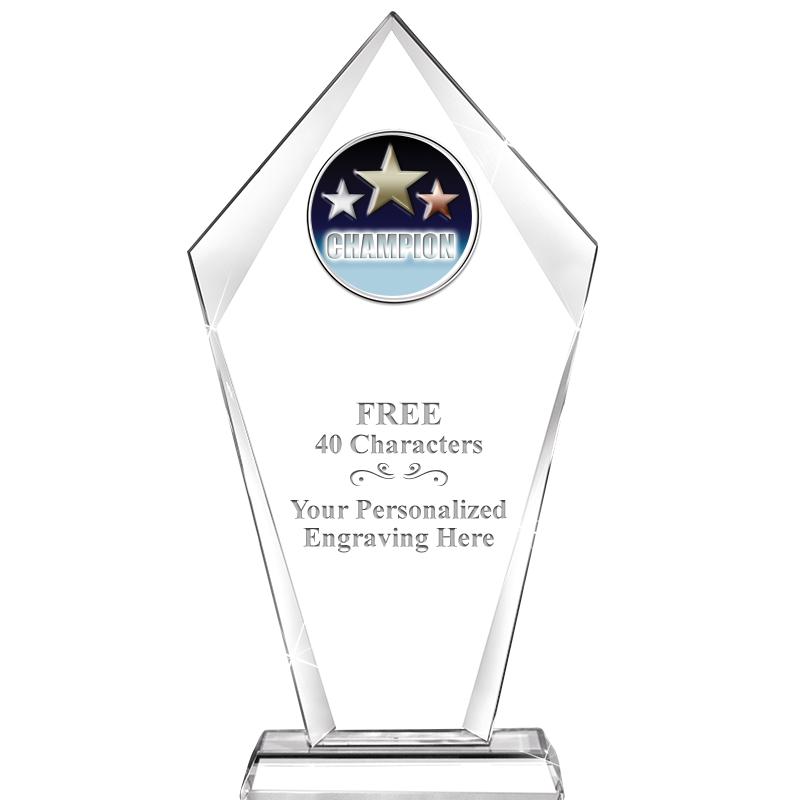 9.6" SENTINAL CRYSTAL W-INSERT