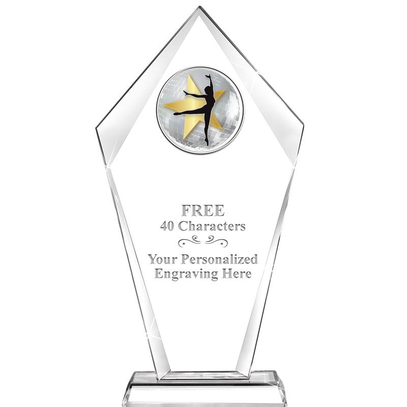 9.6" SENTINAL CRYSTAL W-INSERT