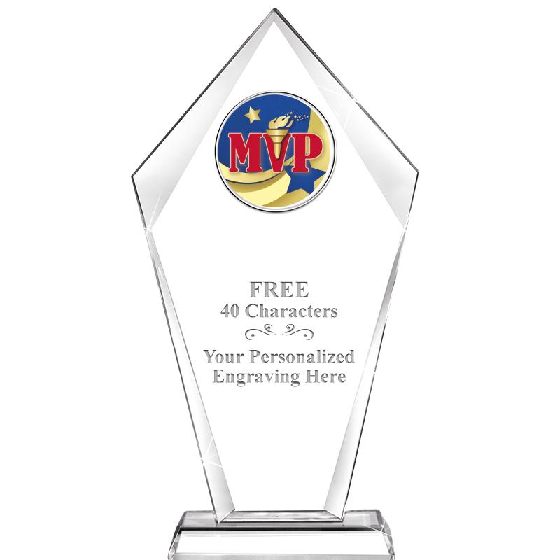 9.6" SENTINAL CRYSTAL W-INSERT