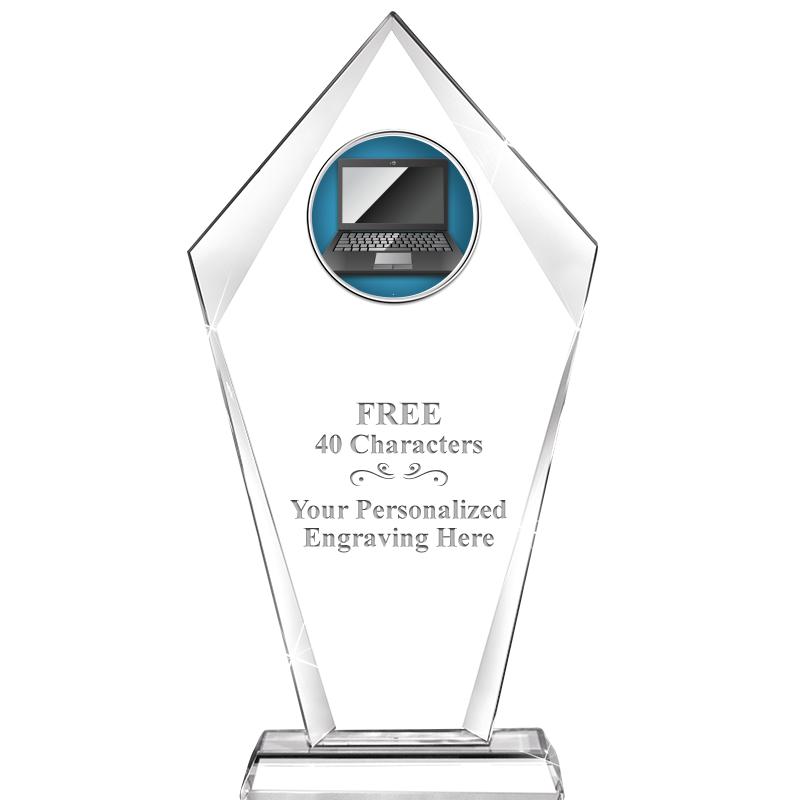 9.6" SENTINAL CRYSTAL W-INSERT