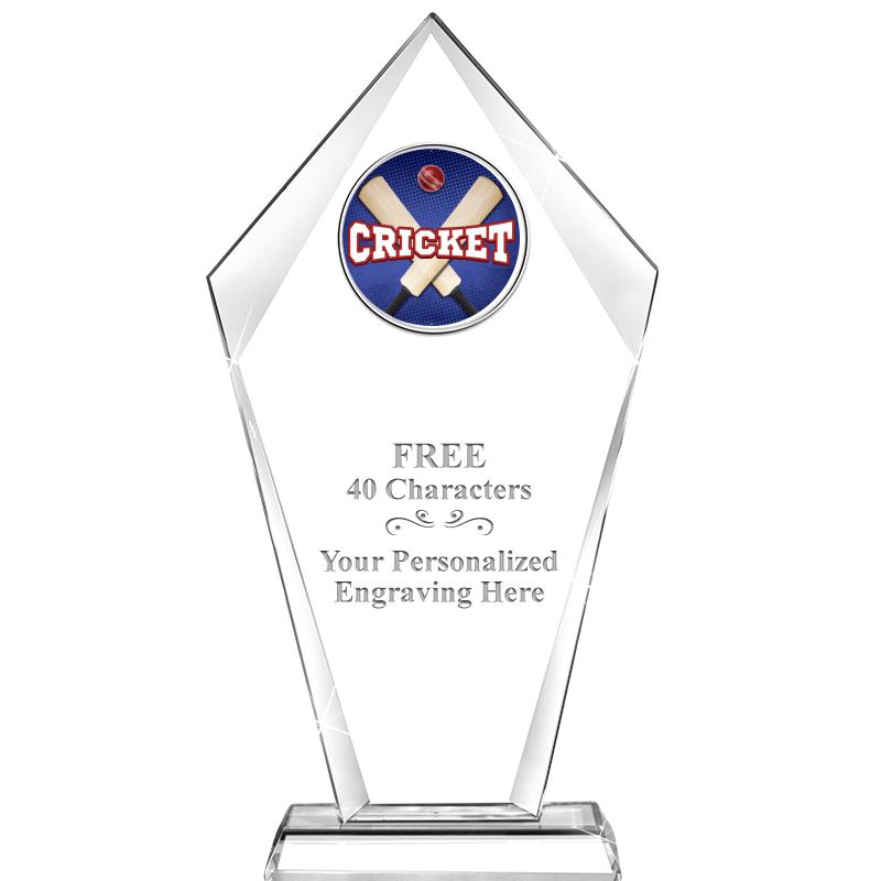 9.6" SENTINAL CRYSTAL W-INSERT