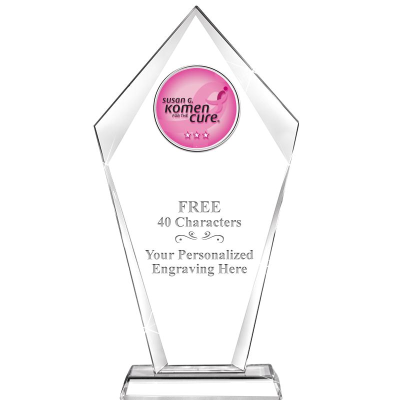 9.6" SENTINAL CRYSTAL W-INSERT