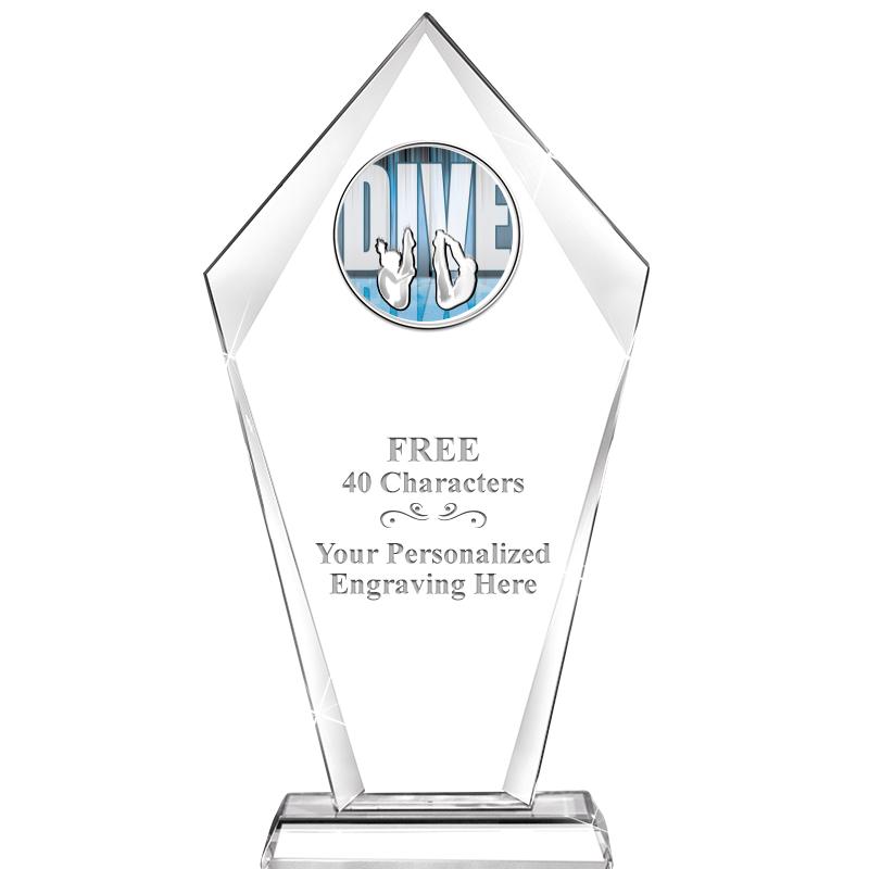 9.6" SENTINAL CRYSTAL W-INSERT