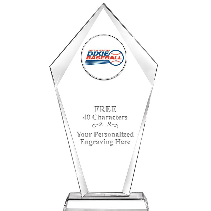 9.6" SENTINAL CRYSTAL W-INSERT