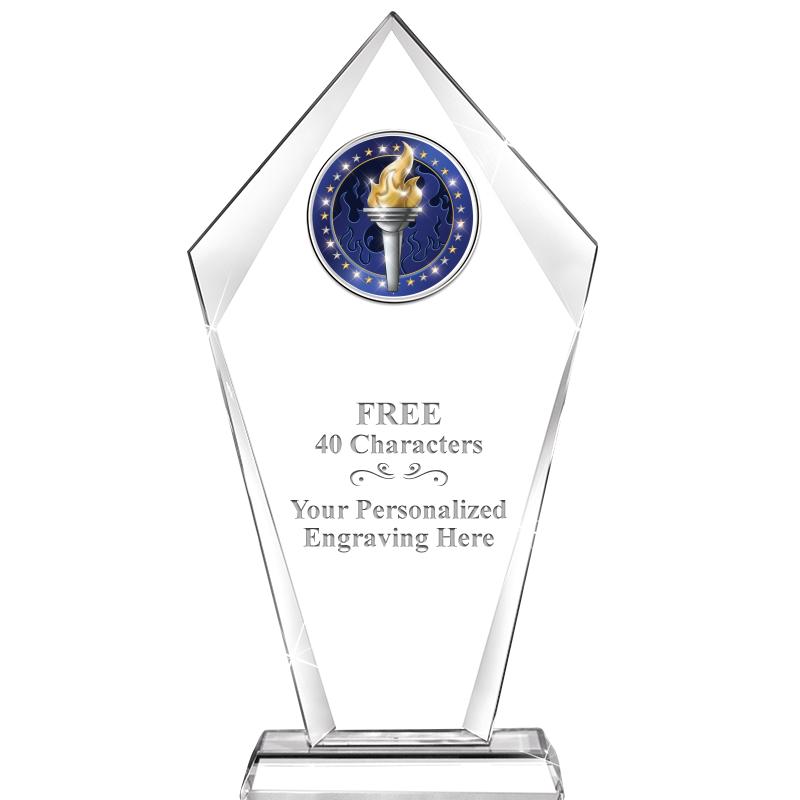 9.6" SENTINAL CRYSTAL W-INSERT