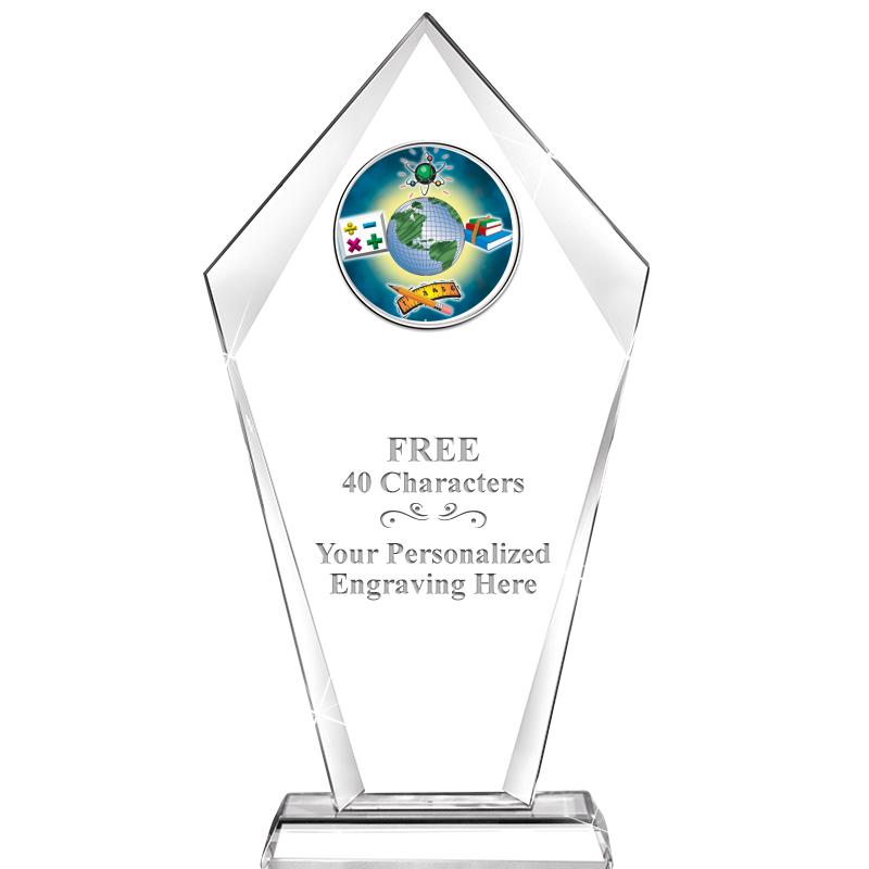 9.6" SENTINAL CRYSTAL W-INSERT