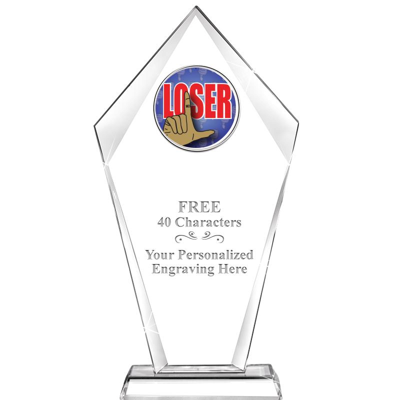 9.6" SENTINAL CRYSTAL W-INSERT