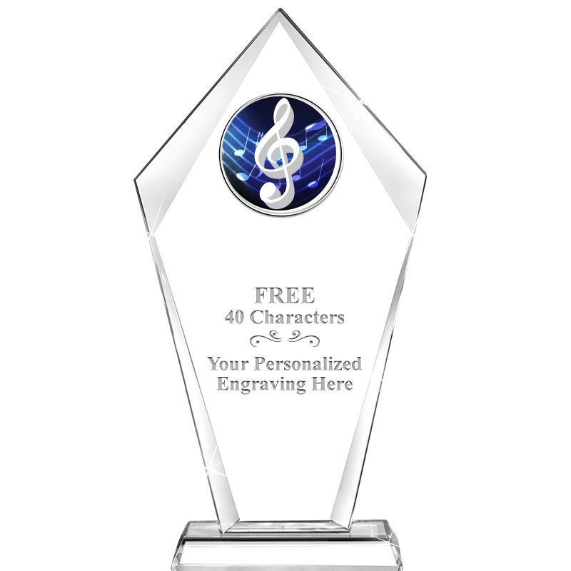 9.6" SENTINAL CRYSTAL W-INSERT