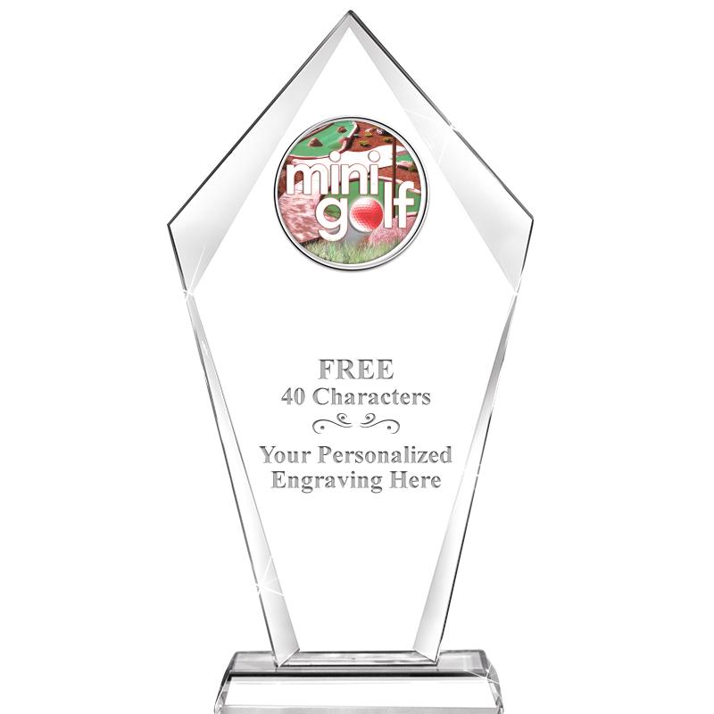 9.6" SENTINAL CRYSTAL W-INSERT