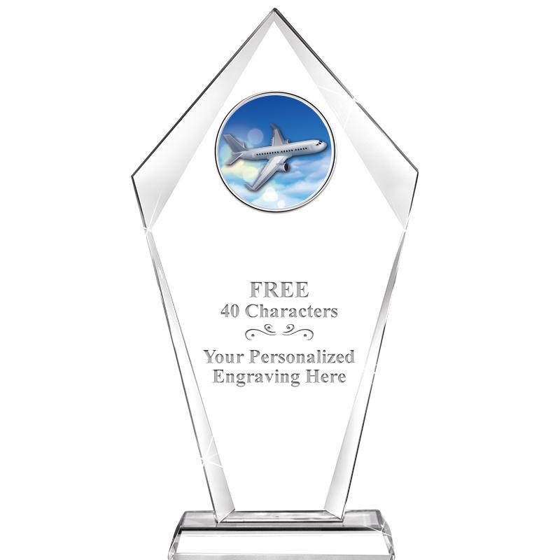 9.6" SENTINAL CRYSTAL W-INSERT