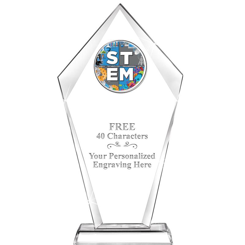 9.6" SENTINAL CRYSTAL W-INSERT