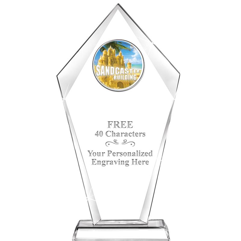 9.6" SENTINAL CRYSTAL W-INSERT