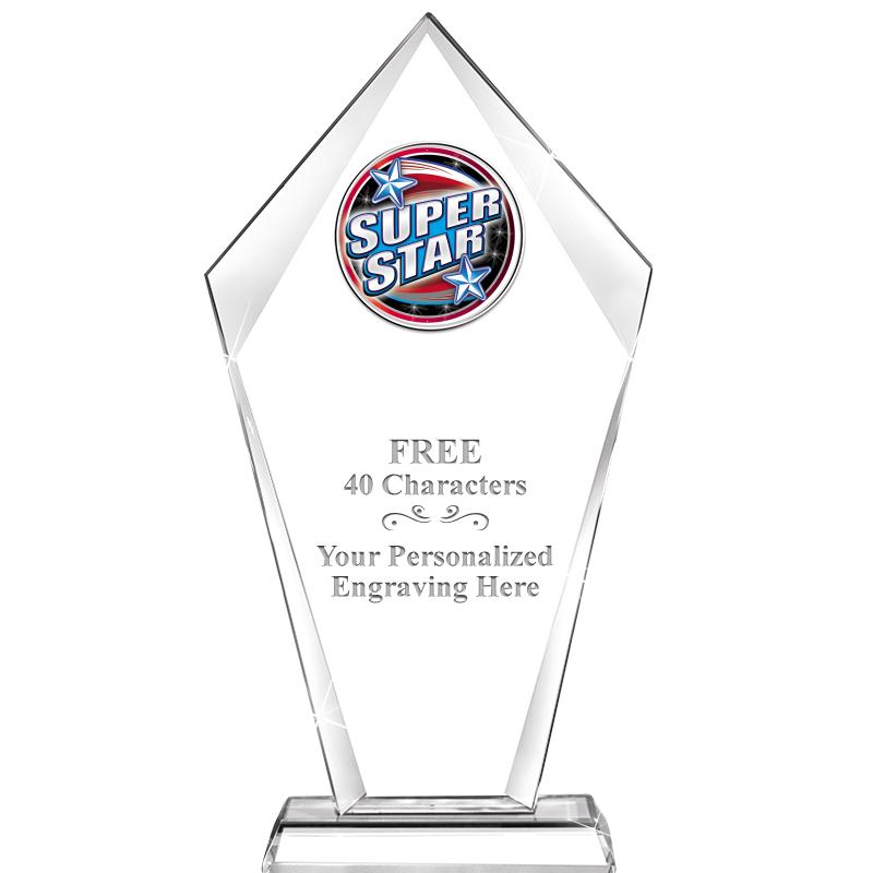 9.6" SENTINAL CRYSTAL W-INSERT