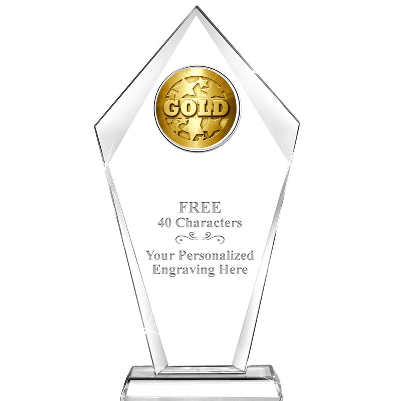 9.6" SENTINAL CRYSTAL W-INSERT