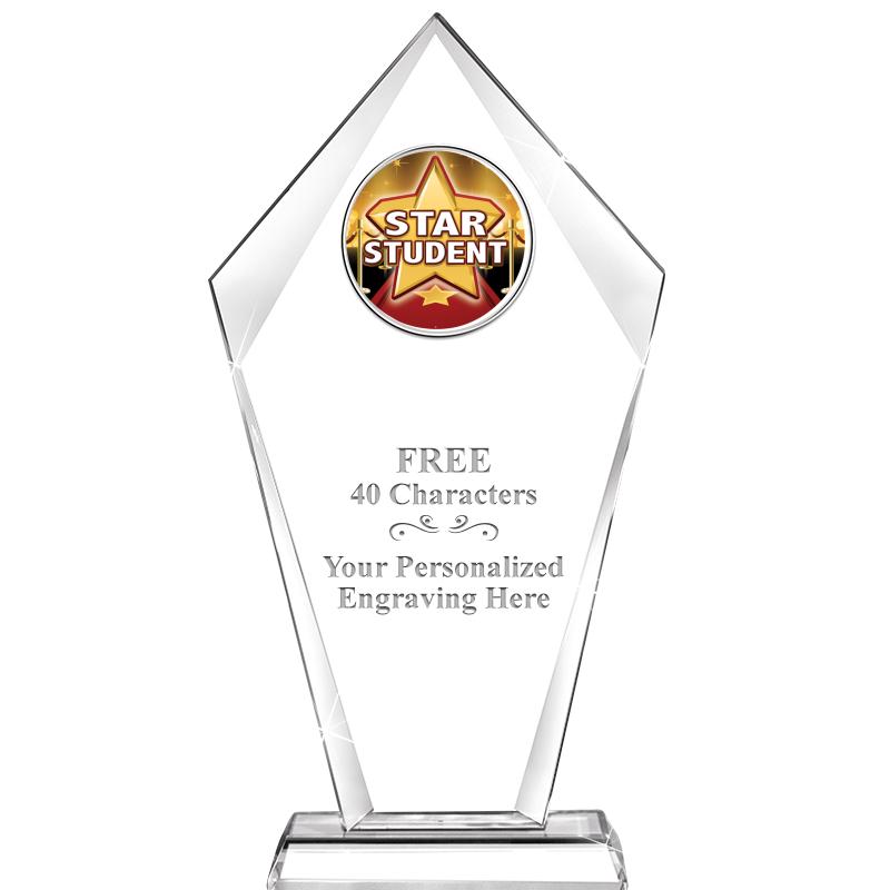 9.6" SENTINAL CRYSTAL W-INSERT