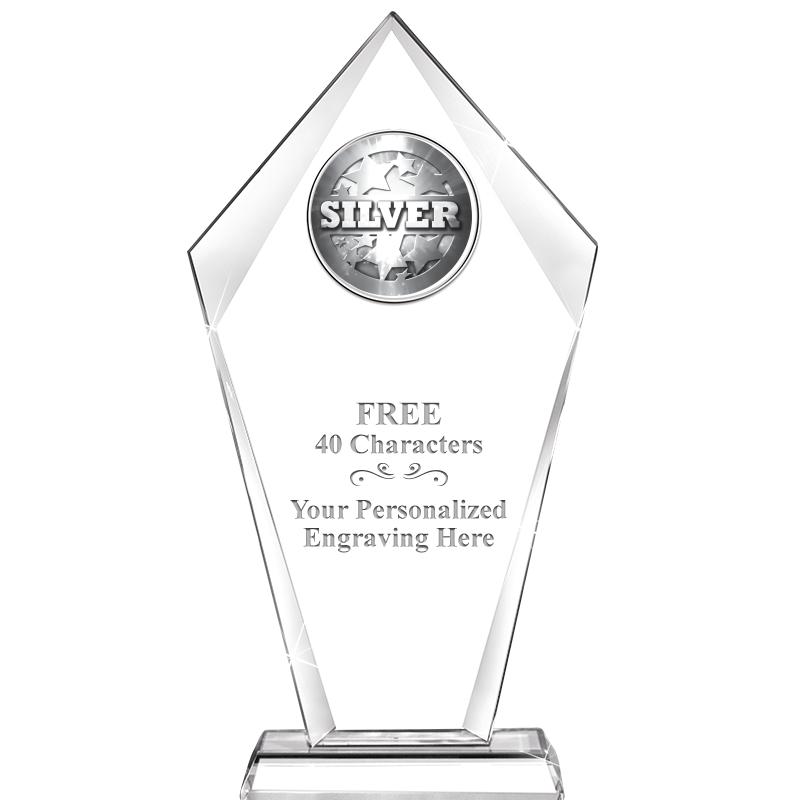 9.6" SENTINAL CRYSTAL W-INSERT