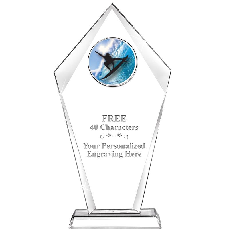 9.6" SENTINAL CRYSTAL W-INSERT