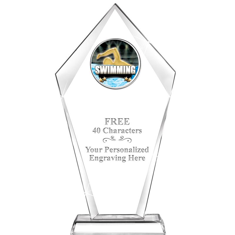 9.6" SENTINAL CRYSTAL W-INSERT