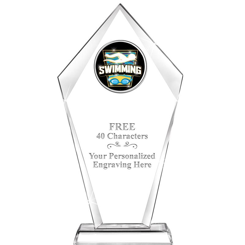 9.6" SENTINAL CRYSTAL W-INSERT