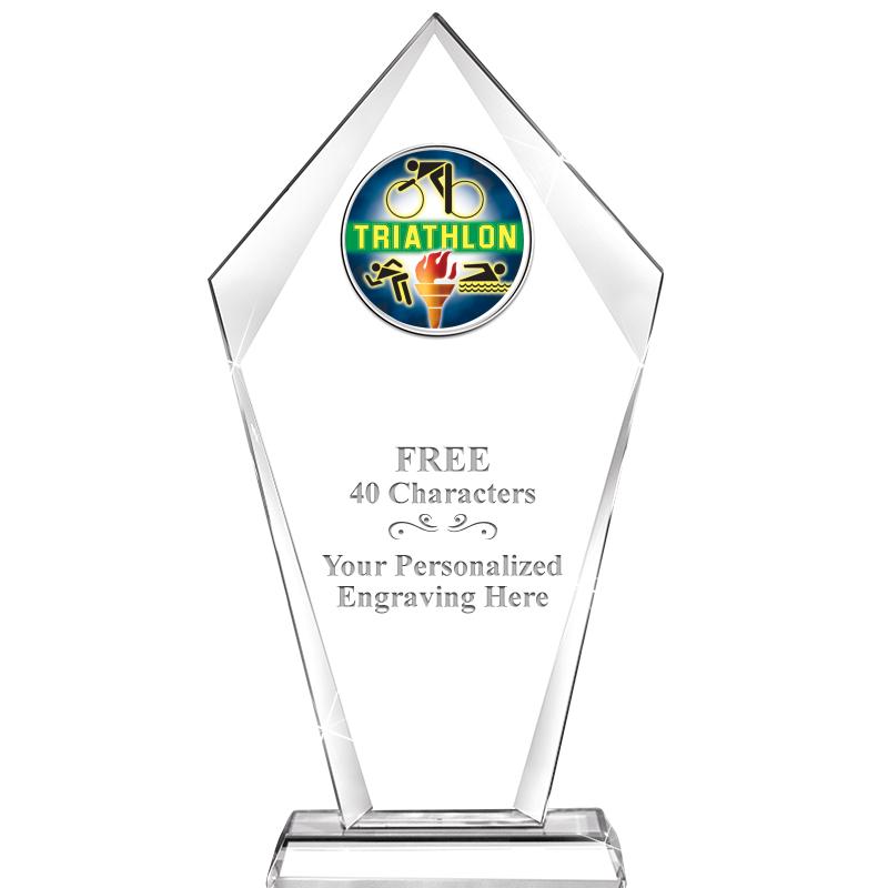 9.6" SENTINAL CRYSTAL W-INSERT