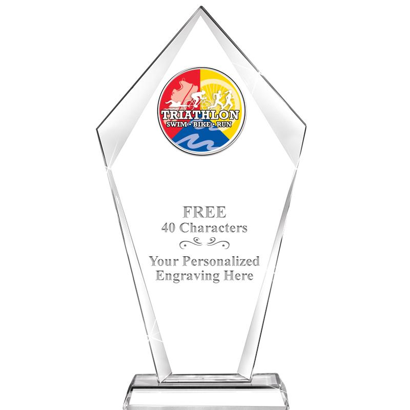 9.6" SENTINAL CRYSTAL W-INSERT