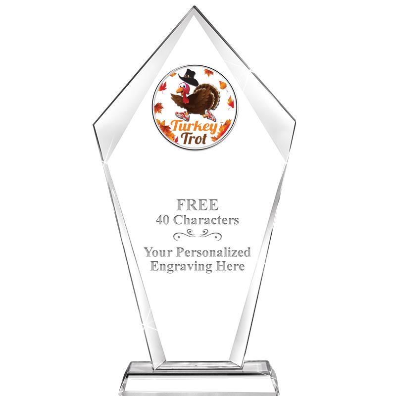 9.6" SENTINAL CRYSTAL W-INSERT