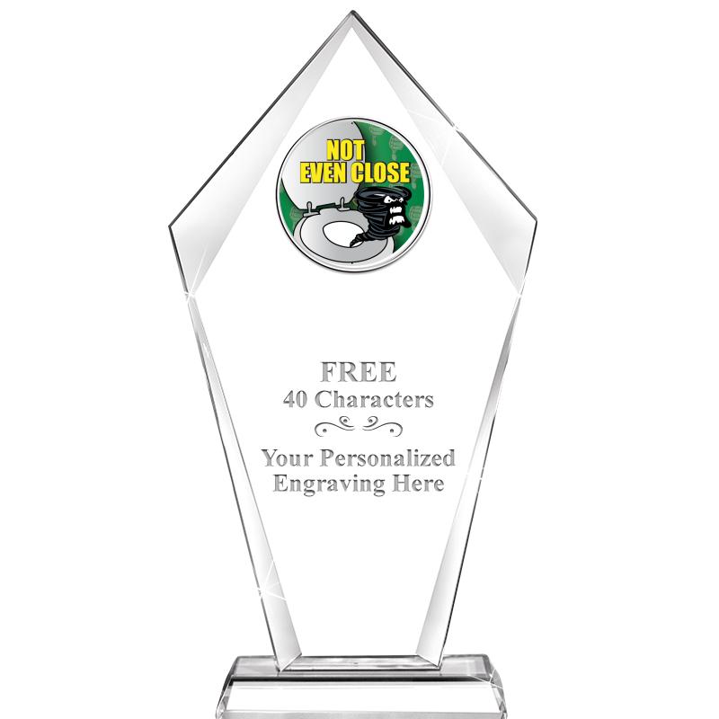 9.6" SENTINAL CRYSTAL W-INSERT