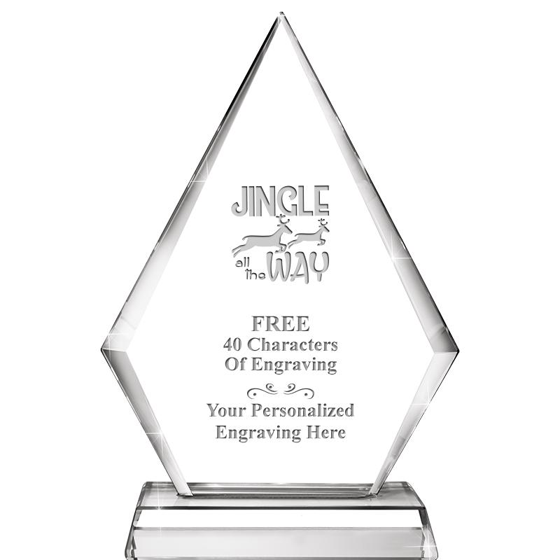 8" SPIRE CRYSTAL