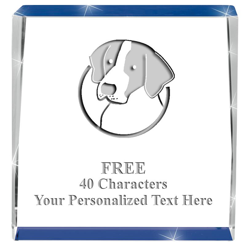 3" SPOTLIGHT BLUE CRYSTAL