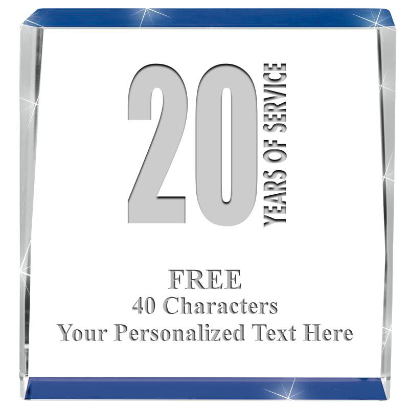 3" SPOTLIGHT BLUE CRYSTAL