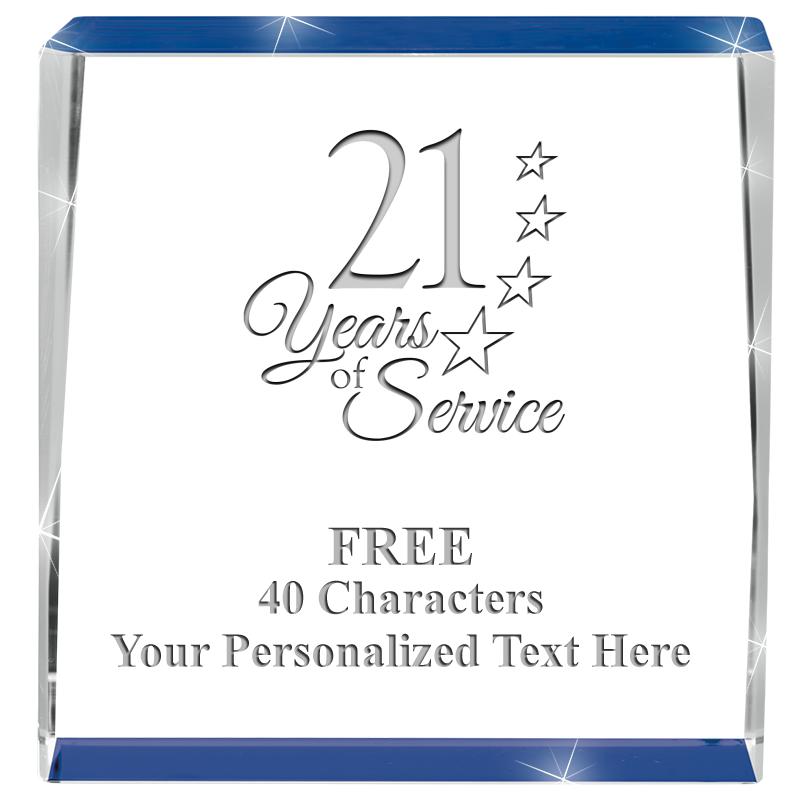 3" SPOTLIGHT BLUE CRYSTAL